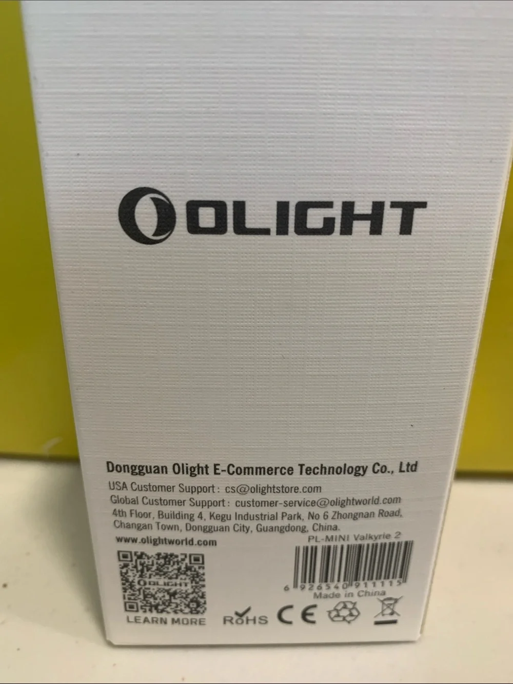 Olight PL-MINI 2 Valkyrie 600 Lumen Weapon Light - Black - Picture 2 of 6